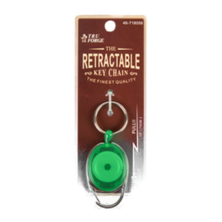 Keychain Retractable Assorted Colors