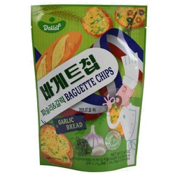 Delief Baguette Chips Garlic Bread Flav 70 Gr