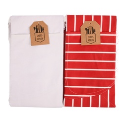 Kitchen Apron Asst Color Lg 24X34"