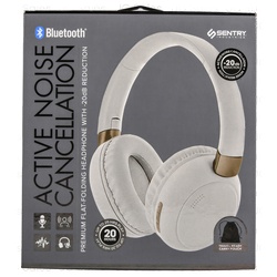 Sentry Headset W/Active Noise Canceling Wht