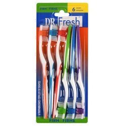 Dr. Fresh Toothbrush Firm 6 Ct
