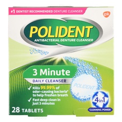 Polident Denture Cleanser 28 Tablets