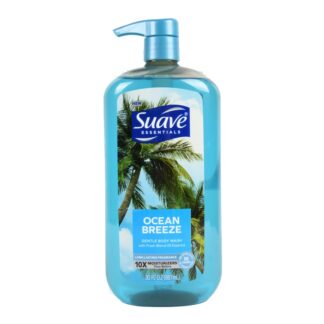 Suave Body Wash Ocean Breeze W/Pump 30 Oz