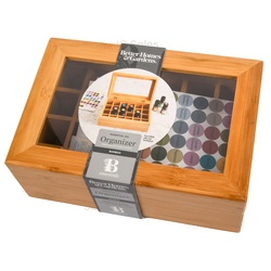 Bamboo Storage/Organizer Box 24 Slot
