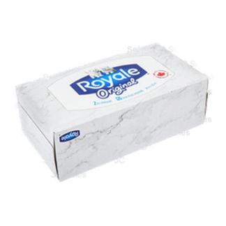Royale Original Facial Tissues 2Ply 126 Ct