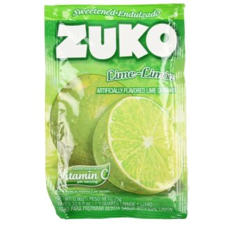 Zuko Drink Mix Lime (Limon) 0.9 Oz