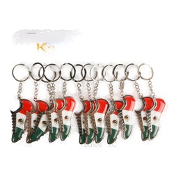 Key Chain Sneaker W/Mexico Flag