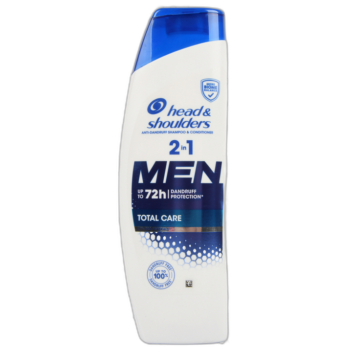 Head & Shoulders Men Shampoo 2In1 Total Care 330 Ml