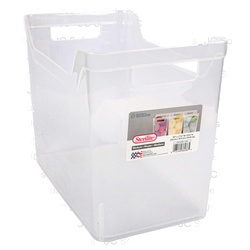 Sterilite Medium Shelf Bin Clear 13X7 5/8X9 3/4"