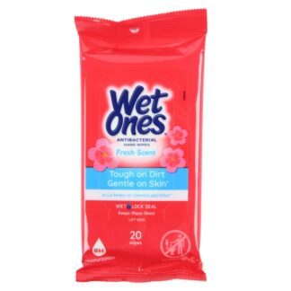 Wet-Ones Hand Wipes Fresh Scent 20 Ct