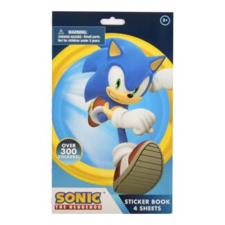 Sonic Sticker Pad Foil Cover 4 Sheets