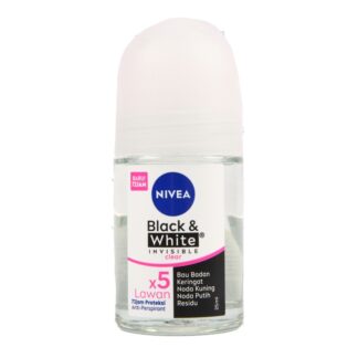 Nivea Roll On B & W Inviible Clear 25 Ml