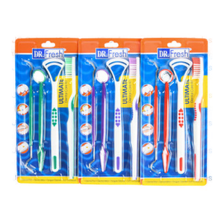 Dr. Fresh Ultimate Dental Care Kit 4 Pc
