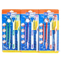 Dr. Fresh Ultimate Dental Care Kit 4 Pc