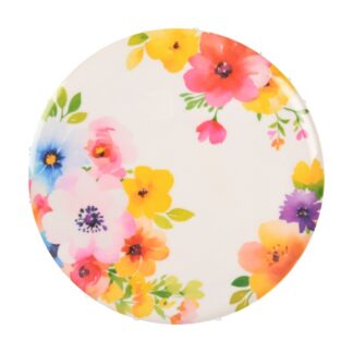 Melamine Dinner Plate Floral 2025 10"