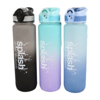 Splash Plast Bottle W/Flip Cap Asst Color 34 Oz