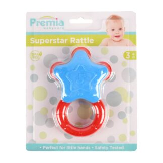 Premia Baby Superstar Rattle Asst Color