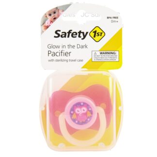 Safety 1St Baby Pacifier Glow In Dark Asst