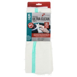 Microfiber Ultra Clean Towels 14X14" 5 Pk