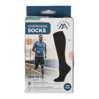 Compression Socks Size 10-13 In Pdq