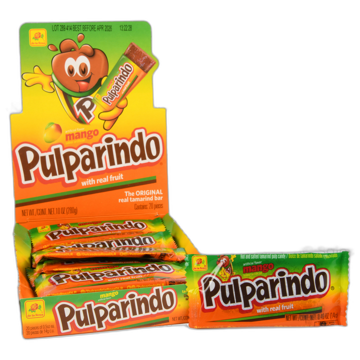 De La Rosa Pulparindo Mango Candy 20 Ct
