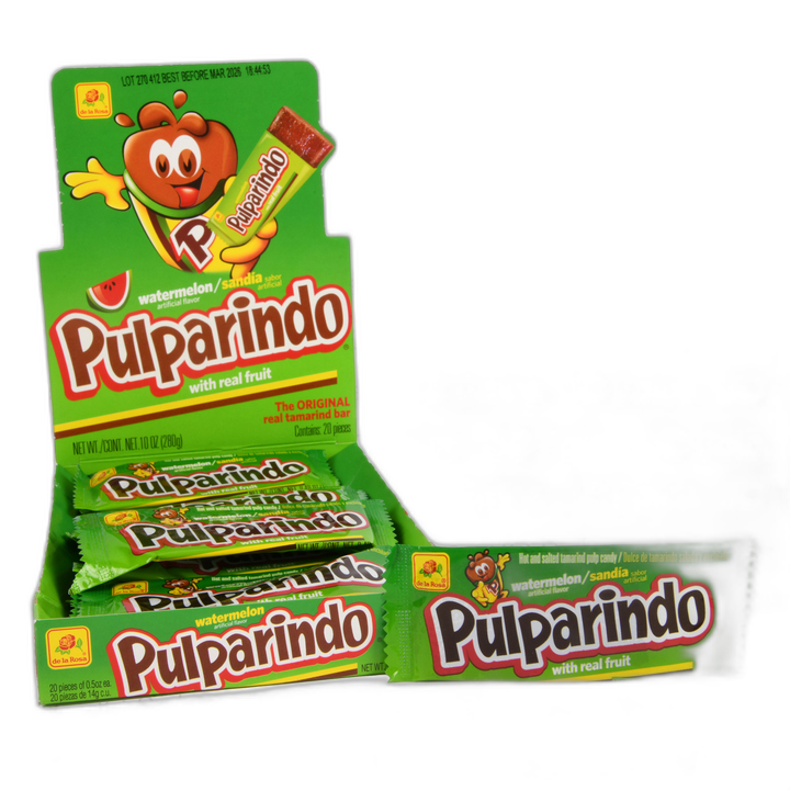 De La Rosa Pulparindo Watermeln Candy 20 Ct