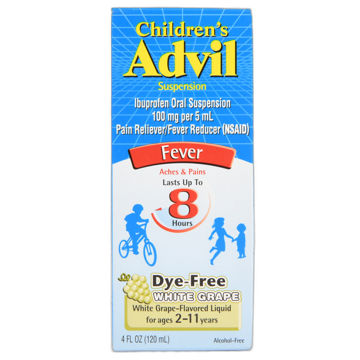 Advil Children'S Suspension White Grape 4 Oz