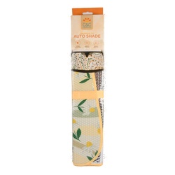 Auto Shade Universal Fit Floral 57X27 In