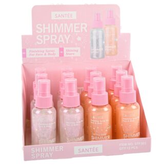 Santee Shimmer Face & Body Spray Asst 2.70 Oz