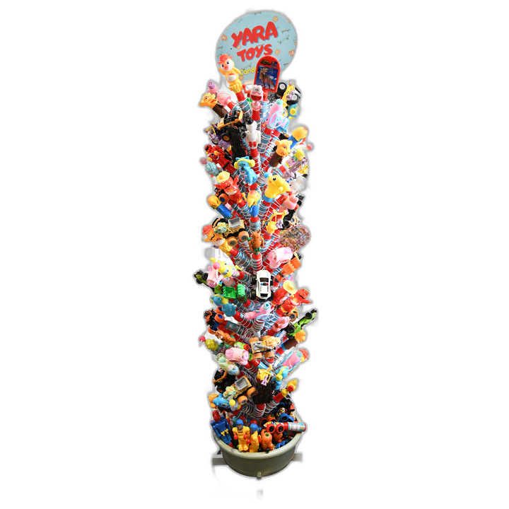 Yara Toys W/Candy Asst Stand Display