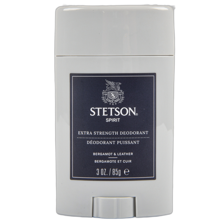 Stetson Men Deodorant Bergamot&Leather 3 Oz