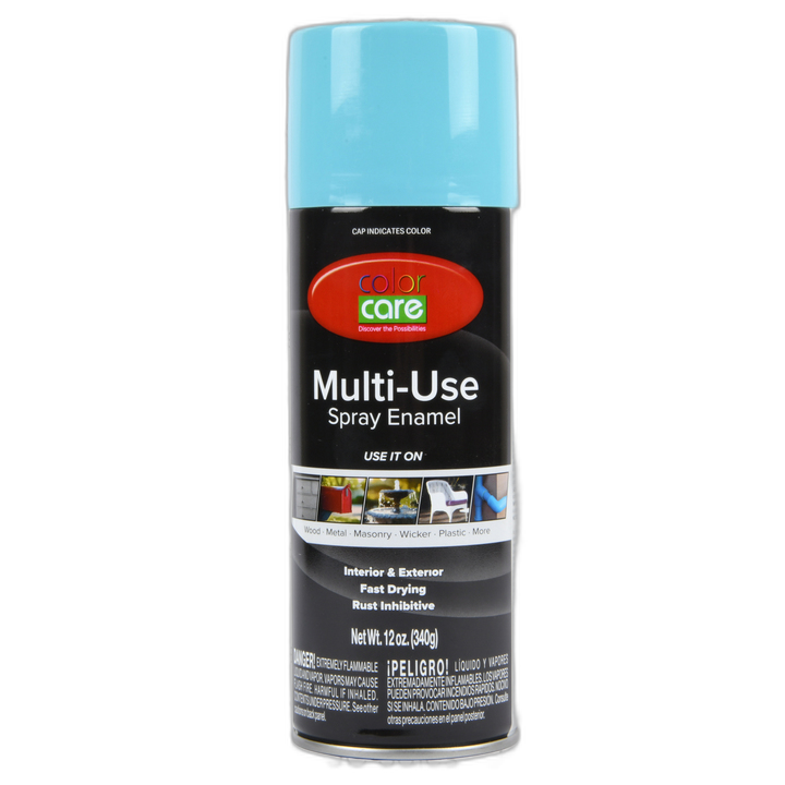 Color Care Spray Paint Light Blue 12 Oz