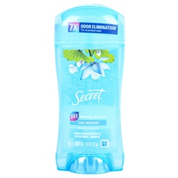 Secret Clear Gel Cool Waterlily 2.6 Oz