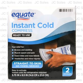 Equate Instant Cold Pack 2 Pk