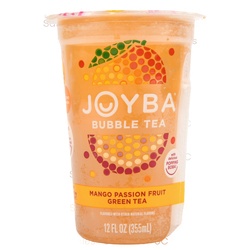 Joyba Bubble Mango Passn Fruit Grn Tea 12 Oz