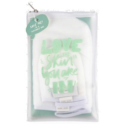 Cleansing Mitts For Face White 3 Pk