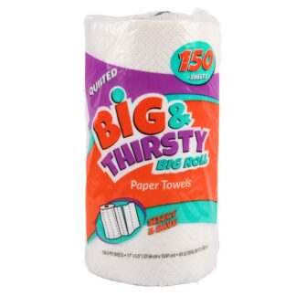 Big & Thristy Big Roll Paper Towels 150 Sheets
