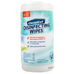 Clean Cut Disinfecting Wipes Fresh Scent 75 Ct