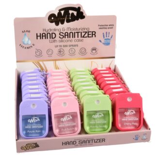 Wish Hand Sanitizer Spray 1.2 Oz W/Holder Asst Pdq
