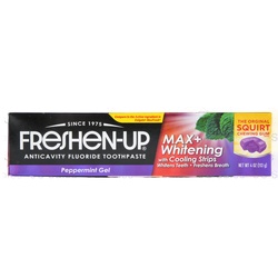 Freshen-Up Toothpste Max Wht Peppermint 4 Oz