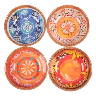 Kocina Melamine Talavera Soup Bowl Asst 6.8"