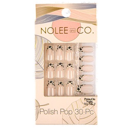 Polish Pop 3D Press On Nails Cow Tip 30 Pc