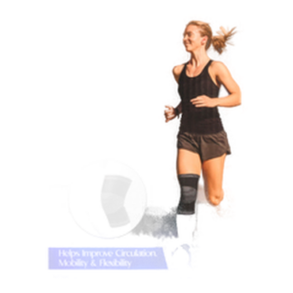 2Pk Knee Support Self Warming Asst Size