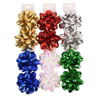 Premium Bows Asst Color 5 In 2 Ct
