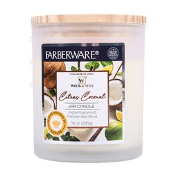Faberware 2Wck Candle Jar Lid C Coconut  10 Oz