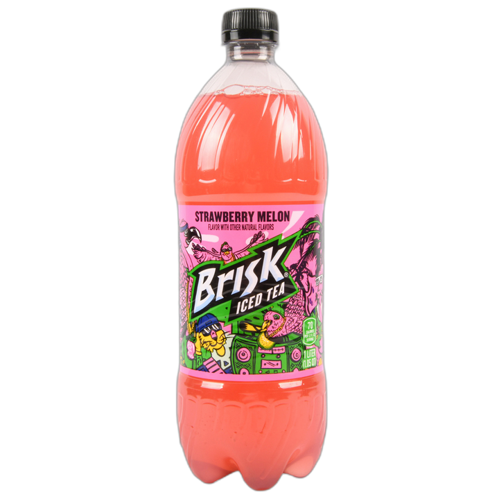 Brisk Strawberry Melon Iced Tea Drink 1 Lt