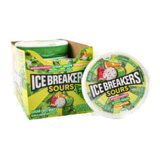 Ice Breakers Sour Mints Fruits Flav 1.5 Oz
