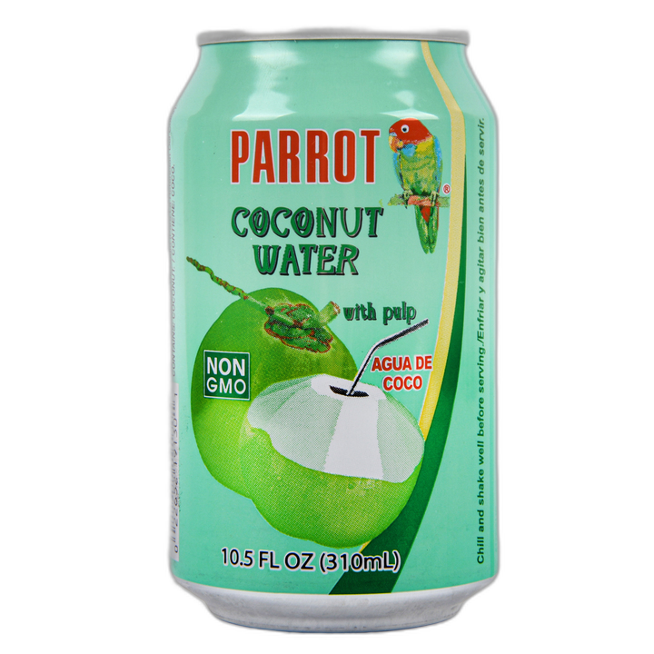 Parrot Coconut Water W/Pulp 10.5 Oz Can