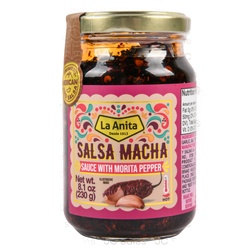La Anita Salsa Macha W/Morita Pepper 8.1 Oz