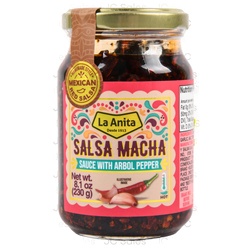 La Anita Salsa Macha W/Arbol Pepper 8.1 Oz